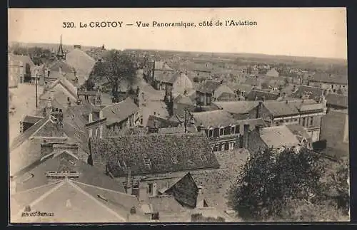 AK Le Crotoy, Vue Panoramique, côté de l`Aviation