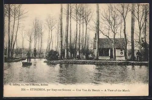 AK Étinehem, Une vue du marais
