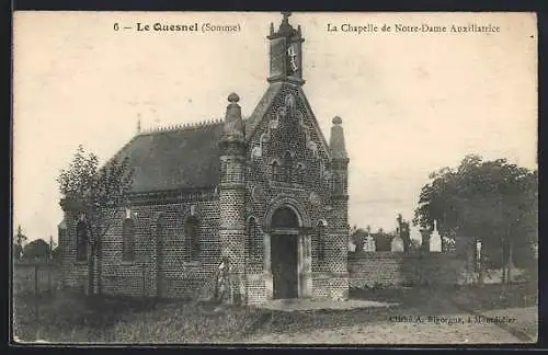AK Le Quesnel, La Chapelle de Notre-Dame Auxiliatrice