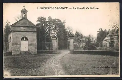 AK Luzières-lès-Conty, La Chapelle du Château