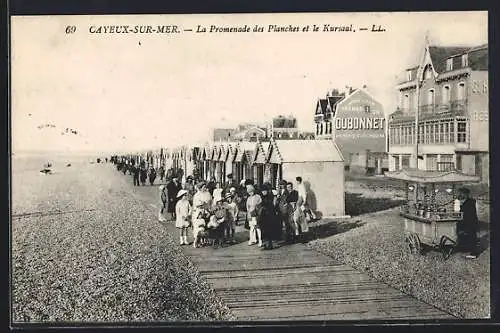 AK Cayeux-sur-Mer, La Promenade des Planches et le Kursaal