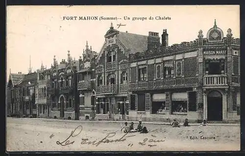 AK Fort Mahon, Un groupe de Chalets