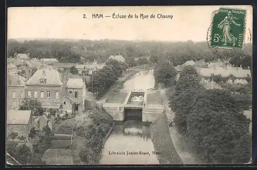 AK Ham, Écluse de la Rue de Chauny
