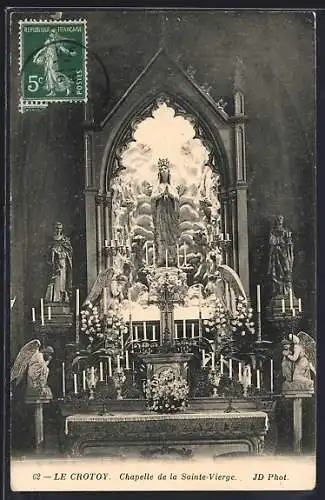 AK Le Crotoy, Chapelle de la Sainte-Vierge