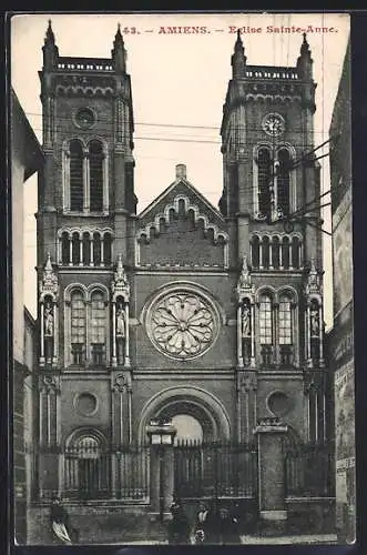 AK Amiens, Église Sainte-Anne