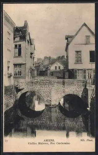 AK Amiens, Vieilles Maisons, Rue Canteleu