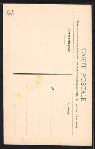 AK Villers-Carbonnel, Les restes du Château et Porte de l`Église (Style Roman)