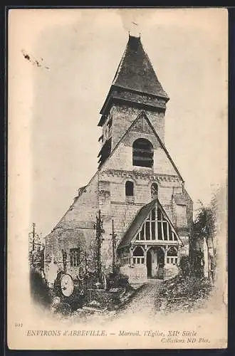 AK Mareuil, l`Église, XIIIe Siècle