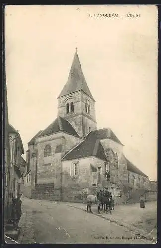 AK Longueval, L`Église