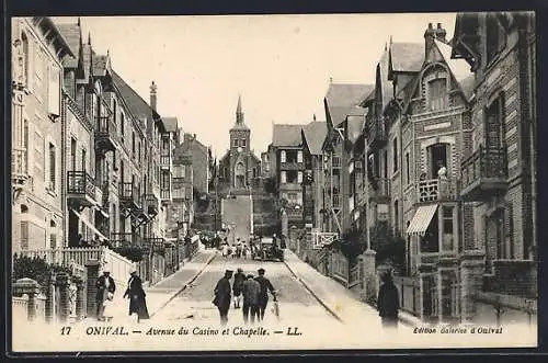 AK Onival, Avenue du Casino et Chapelle