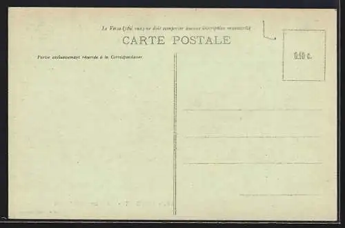 AK Amiens, La Rue Saint-Leu avec vue sur la cathédrale en arrière-plan