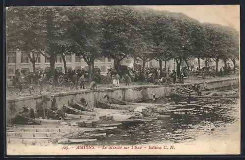 AK Amiens, Le Marché sur l`Eau