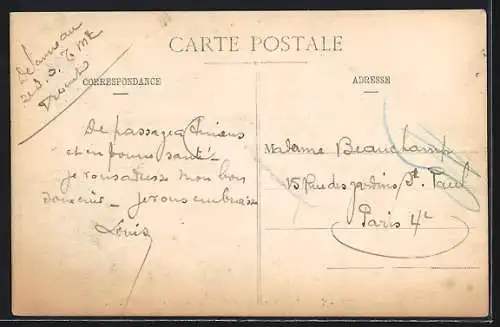 AK Amiens, La Cathédrale, vue des bords de la Somme