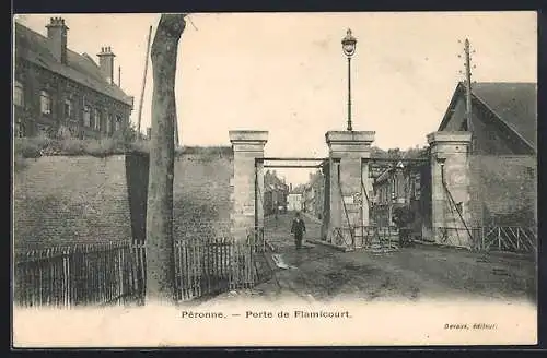 AK Péronne, Porte de Flamicourt