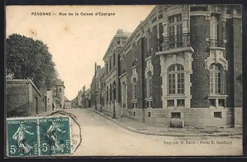 AK Péronne, Rue de la Caisse d`Épargne