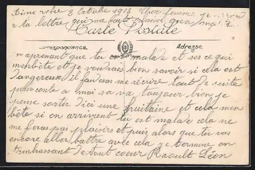 AK Abbeville, Quartier Dupré, 19e Chasseurs à cheval, L`Abreuvoir