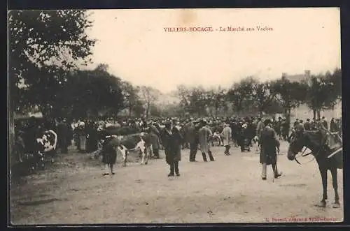 AK Villers-Bocage, Le Marché aux Vaches