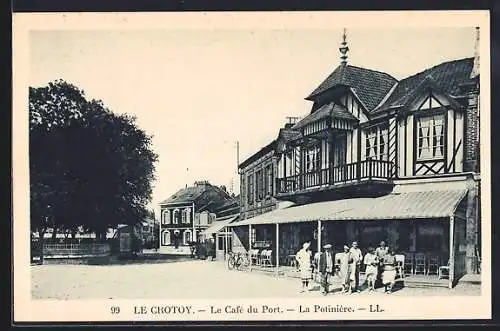 AK Le Crotoy, Le Café du Port et La Potinière