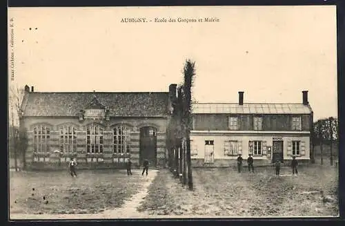 AK Aubigny, École des Garcons et Mairie