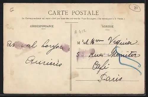 AK Guillaucourt, Rue de la Prairie