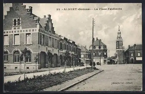 AK Albert, La Place Faidherbe