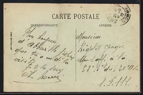 AK Abbeville, Rue de l`Hôtel de Ville et la Maison de l`Amiral Courbet