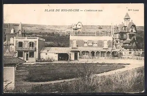 AK Plage du Bois-de-Cise, L`Américan-Bar près de la plage