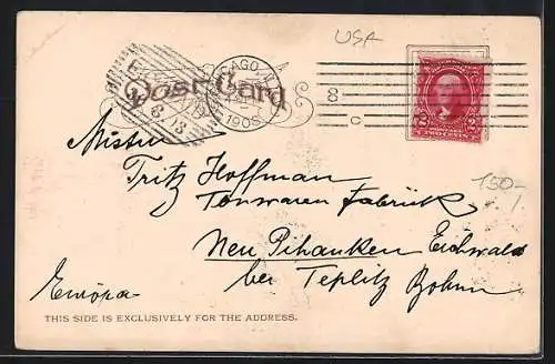 AK Chicago, IL, Marchall Field & Co`s Store