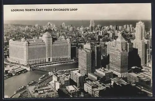 AK Chicago, IL, Looking North East from Chicago`s Loop