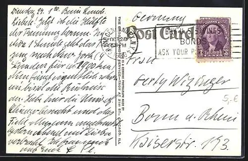 AK Chicago, IL, Looking North East from Chicago`s Loop