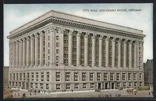 AK Chicago, IL, City hall and court house