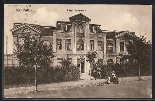 AK Bad Polzin, Das Haus Fürst Bismarck