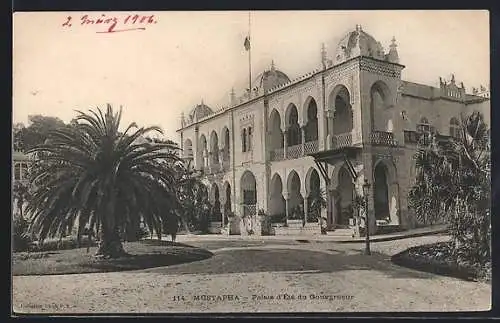 AK Mustapha, Palais d`Éte du Gouverneur