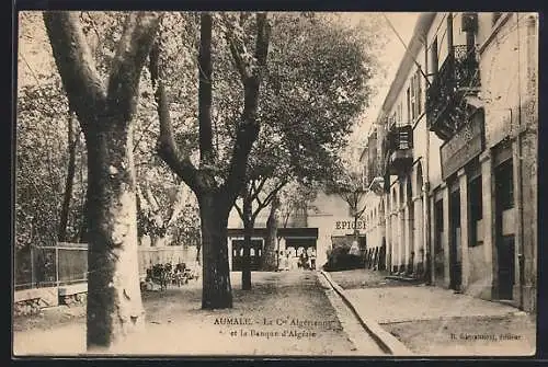 AK Aumale, La Cie Algérienne et la Banque d`Algérie