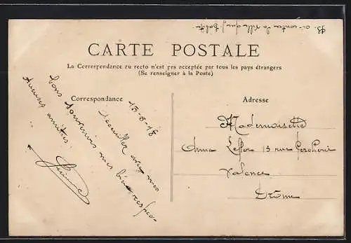 AK Alger, Rue d`Isly, Strassenpartie