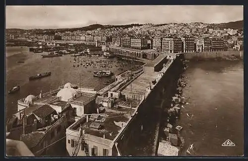 AK Alger, Vue générale prise de l`Amirauté