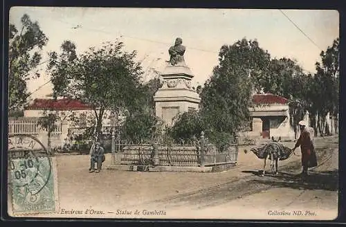 AK Oran, Statue de Gambetta
