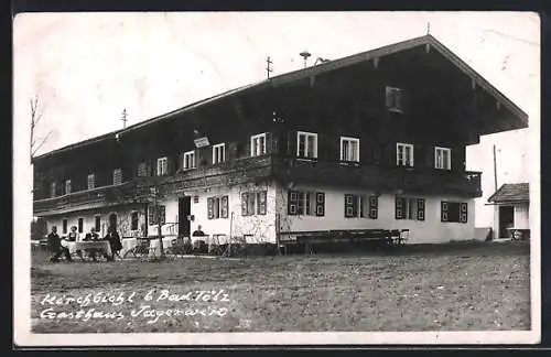 AK Kirchbichl b. Bad Tölz, Das Gasthaus Jägerwirt