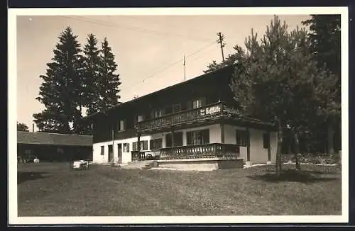 AK Murnau / Obb., Der Gasthof Jägerhaus