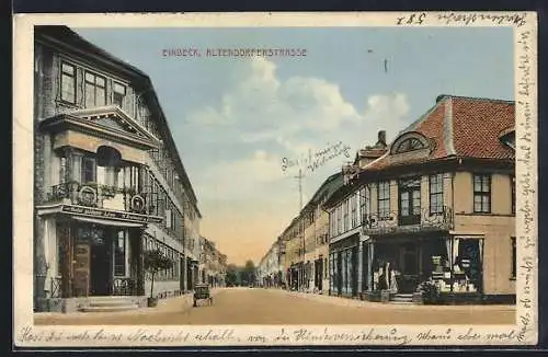 AK Einbeck, Hotel goldener Löwe v. H. Bremeyer & Söhne, Altendorferstrasse