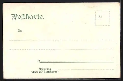 AK Denkingen / Pfullendorf, Geschäft von Wilh. Rauch, Rathaus, Kirche mit Pfarrhaus, Totalansicht