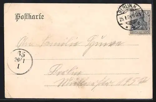 AK Berlin-Wedding, Gasthaus Feldschlösschen, Müllerstrasse 142, Inh. Fritz Nagel