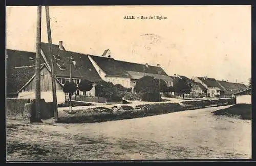 AK Alle, Rue de l`Eglise