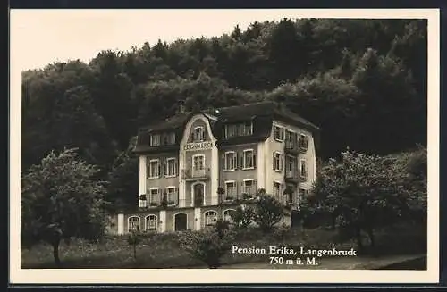 AK Langenbruck, Die Pension Erika