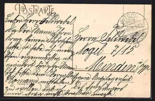 AK Bitsch /Lothr., Festung und Bischöfliches Institut St. Augustin