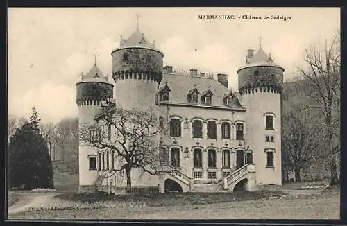 AK Marmanhac, Château de Sedaiges