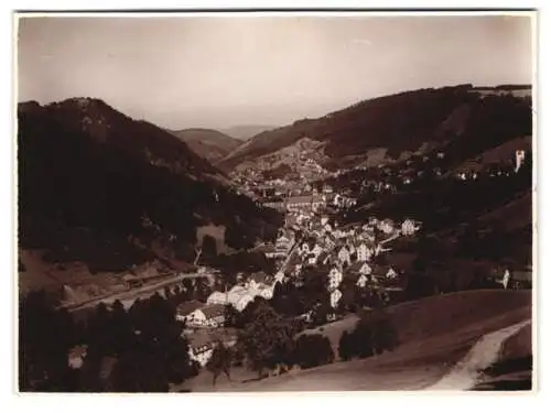 6 Fotografien Ansicht Schramberg, Werk Junghans Uhrenfabrik GmbH & Co. KG, Ortspanorama