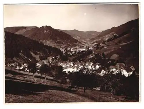 6 Fotografien Ansicht Schramberg, Werk Junghans Uhrenfabrik GmbH & Co. KG, Ortspanorama