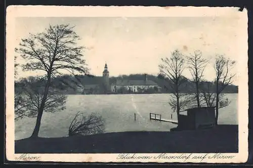 AK Mirow / Meckl., Blick vom Mirowdorf auf die Stadt