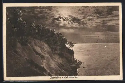 AK Warnicken, Gebauershöh mit Strandpartie